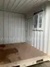 9FT OFFICE / STORAGE CONTAINER, FORK POCKETS WITH SIDE DOOR ENTRANCE &#x26; SIDE WINDOW