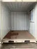 9FT OFFICE / STORAGE CONTAINER, FORK POCKETS WITH SIDE DOOR ENTRANCE &#x26; SIDE WINDOW