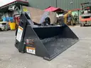 NEW 2025 WOLVERINE COMBINATION BUCKET ATTACHMENT MODEL MCB-11-48W FOR MINI SKID STEER, APPROX 48in W