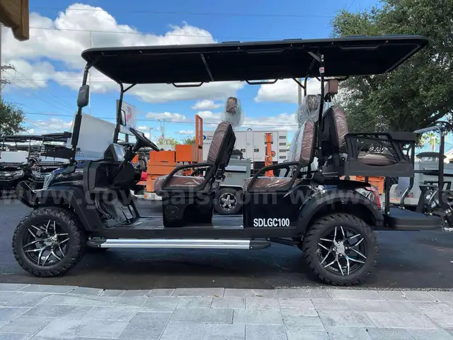 NEW 6 SEATER 2025 SDLANCH GOLF CART MODEL SDLGC100