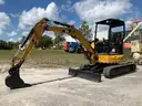 2018 CATERPILLAR EXCAVATOR MODEL 303:5E2, DIESEL, ANGLE BLADE