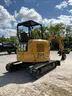 2018 CATERPILLAR EXCAVATOR MODEL 303:5E2, DIESEL, ANGLE BLADE