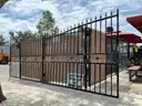 NEW 2025 IRANCH IRIG-IRON BI-PARTING IRON GATE, APPROX 20FT