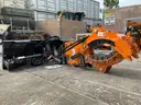 UNUSED LANDHONOR ROTATING GRAPPLE ATTACHMENT FOR UNIVERSAL SKID STEER