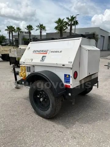 2019 GENERAC MAGNUM MOBILE GENERATOR MODEL MLG15M, DIESEL