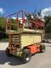 2012 JLG SCISSOR LIFT MODEL 4069LE, ELECTRIC POWERED, APPROX MAX PLATFORM HEIGHT 40FT