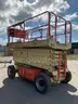 2012 JLG SCISSOR LIFT MODEL 4069LE, ELECTRIC POWERED, APPROX MAX PLATFORM HEIGHT 40FT