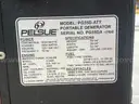 PELSUE PORTABLE GENERATOR MODEL PG55D-ATT; KOHLER DIESEL POWERED