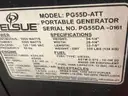 PELSUE PORTABLE GENERATOR MODEL PG55D-ATT; KOHLER DIESEL POWERED