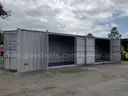 2025 40FT STORAGE CONTAINER W/ 2 SIDE DOORS