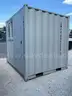 UNUSED 8FT MULTI-USE CONTAINER W/ SIDE DOOR &#x26; WINDOW, FORK POCKETS