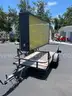 TRAILER MOUNTED LIGHT MESSAGE BOARD SIGN
