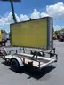TRAILER MOUNTED LIGHT MESSAGE BOARD SIGN