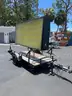 TRAILER MOUNTED LIGHT MESSAGE BOARD SIGN
