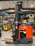 TOYOTA REACH FORKLIFT MODEL 9BRU18, ELECTRIC 36V