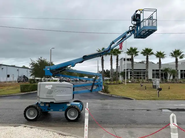 2015 GENIE ARTICULATING BOOM LIFT MODEL Z45/25J, DIESEL, 4x4