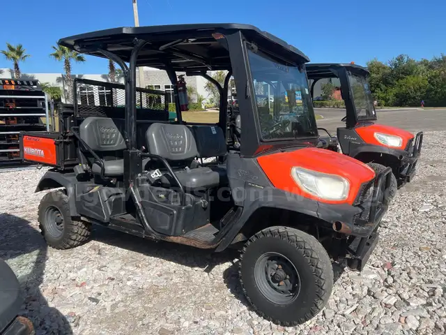 2017 KUBOTA RTV- X1140 UTV, DIESEL, CREW CAB, HYDRAULIC DUMP BED