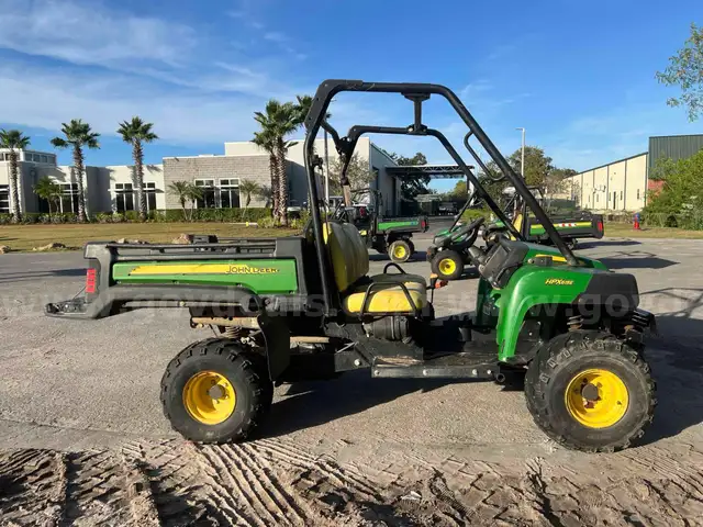 2020 JOHN DEERE GATOR UTV MODEL HPX615E, GAS POWERED, KAWASAKI MOTOR, 4X4