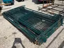 WELDED WIRE CORRAL PANELS, APPROX 111 in L x 4FT W/ 1FT HANDLE