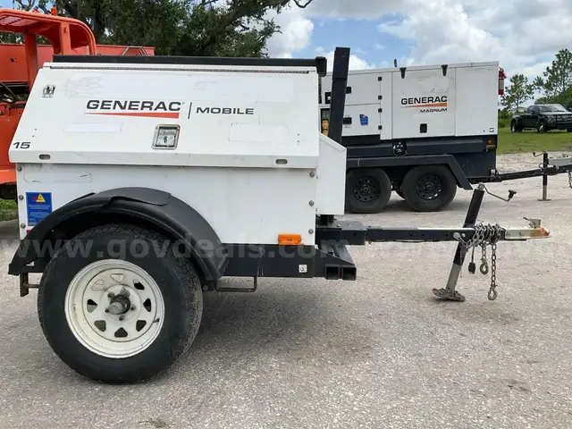 2019 GENERAC MAGNUM MOBILE GENERATOR MODEL MLG15M, DIESEL