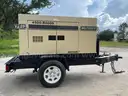 MULTIQUIP WHISPER WATT TRAILER MOUNTED AC GENERATOR MODEL DCA-25SSIU2, DIESEL
