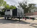 2015 PJ DECKOVER TRAILER W/ WINPOWER DX90F4-XA DIESEL GENERATOR  & MIDWEST INDUSTRIAL TANK