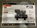 NEW 40 GALLON 2-STAGE AIR COMPRESSOR, GAS POWERED