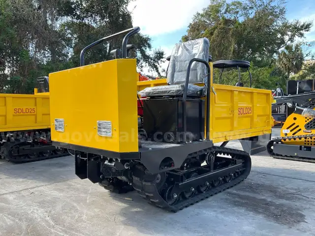 NEW 2025 TRACKED DUMPER WITH SEAT SDLD25