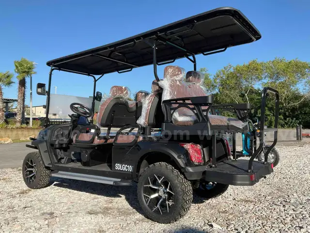 NEW 2025 SDLANCH ELECTRIC GOLF CART MODEL SDLGC100, 6 PASSENGER