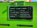 NEVER USED 2024 EL45 WHEEL LOADER, ELECTRIC, 60V,  BUCKET APPROX 40in W, BATTERY CHARGER INCLUDED
