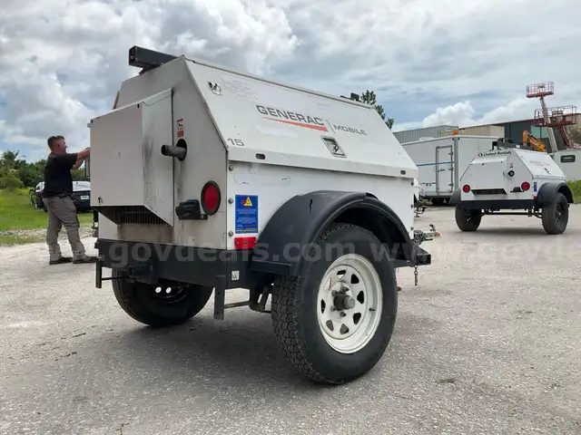 2019 GENERAC MAGNUM MOBILE GENERATOR MODEL MLG15M, DIESEL