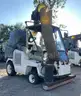 TENNANT ATLV 4300 RIDE ON ALL TERRAIN LITTER VACUUM SWEEPER, DIESEL POWER