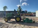 JOHN DEERE 2320 TRACTOR WITH FARM KING MOWER ATTACHMENT