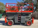 SKYJACK ROUGH TERRAIN SCISSOR LIFT MODEL SJ8841, 4X4