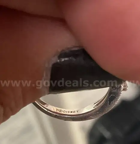 Silver Disney ring