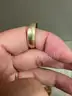 Men&#x27;s 14KT gold wedding band