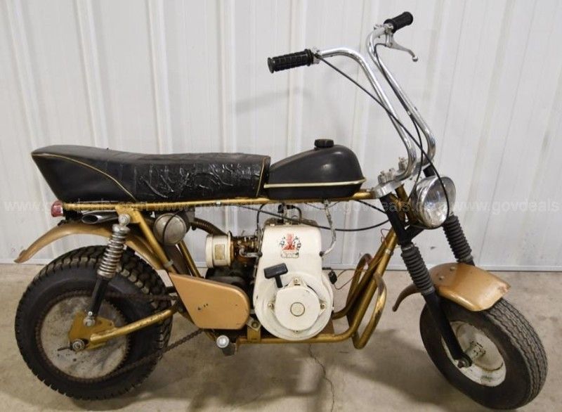 CLOSE　C‐C‐B Vintage Heathkit Hilltopper Gas Powered Mini Bike | AllSurplus