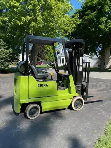 Clark Propane Forklift w/ Solid Tires