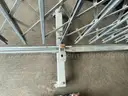 Lot of 2 - Rolling Expandable Safety Barricade Gates