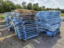 Lot of Approx 100 Heavy Duty Pallets / Rough Cut Wood
