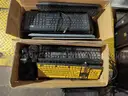 Pallet Lot of Assorted SCRAP Items (Computers, Battery Backups, Keyboards, Mice, etc etc)
