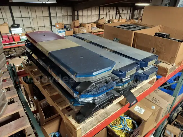 Pallet Lot of 7 LED Police Vehicle Lightbars