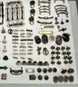 Vintage Lot of Collectable Door Handles, Drawer Pulls, etc