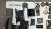 Vintage Lot of Collectable Door Locks, Handles, etc