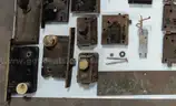 Vintage Lot of Collectable Door Locks, Handles, etc