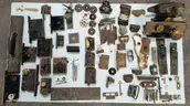 Vintage Lot of Collectable Door Locks, Handles, etc