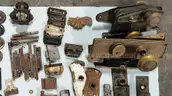 Vintage Lot of Collectable Door Locks, Handles, etc