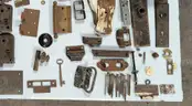Vintage Lot of Collectable Door Locks, Handles, etc
