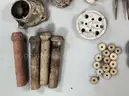 Vintage Lot of Collectable Knob &#x26; Tube Wiring Isolators, etc