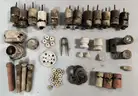 Vintage Lot of Collectable Knob &#x26; Tube Wiring Isolators, etc